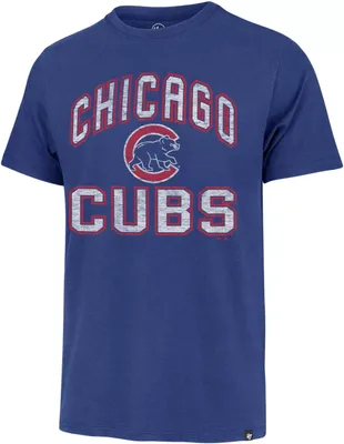 '47 Men's Chicago Cubs Blue Action Franklin T-Shirt