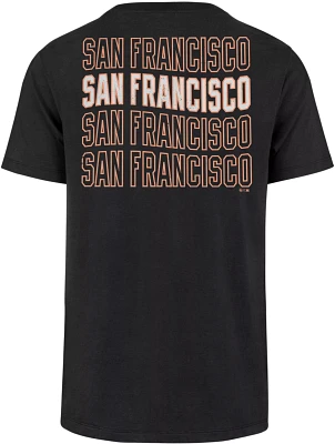 '47 Men's San Francisco Giants Black Franklin Hang Back T-Shirt