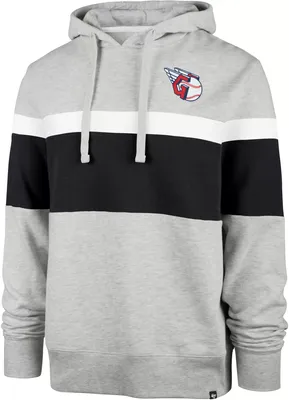 '47 Men's Cleveland Guardians Gray Warren Pullover Hoodie