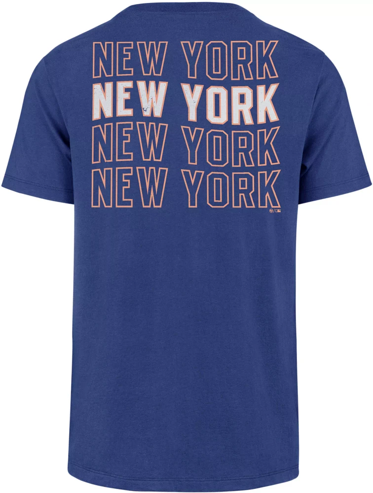 '47 Men's New York Mets Blue Franklin Hang Back T-Shirt