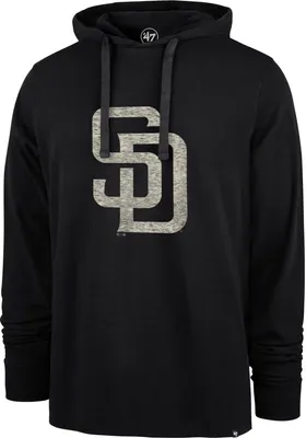 '47 Men's San Diego Padres Blue Premium Ashby Pique Hoodie