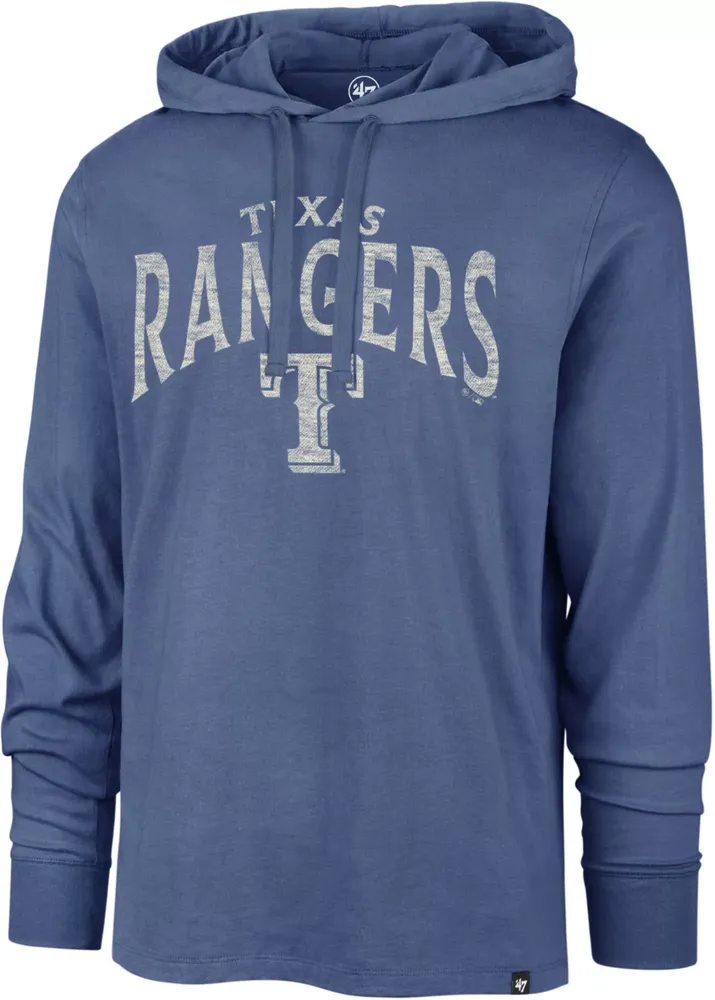 '47 Men's Texas Rangers Royal Timepiece Franklin Hoodie