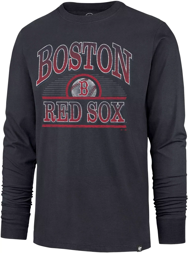 '47 Men's Boston Red Sox Blue Franklin Long Sleeve Shirt