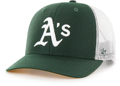 '47 Men's Oakland Athletics Green Trucker Adjustable Hat