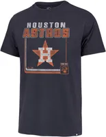 '47 Men's Houston Astros Navy Cooperstown Borderline Franklin T-Shirt