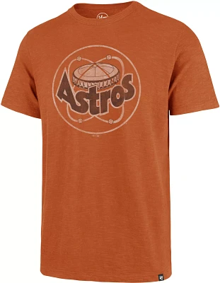 '47 Men's Houston Astros Orange Vintage Scrum T-Shirt