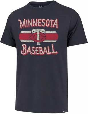 ‘47 Men's Minnesota Twins Blue Renew Franklin T-Shirt