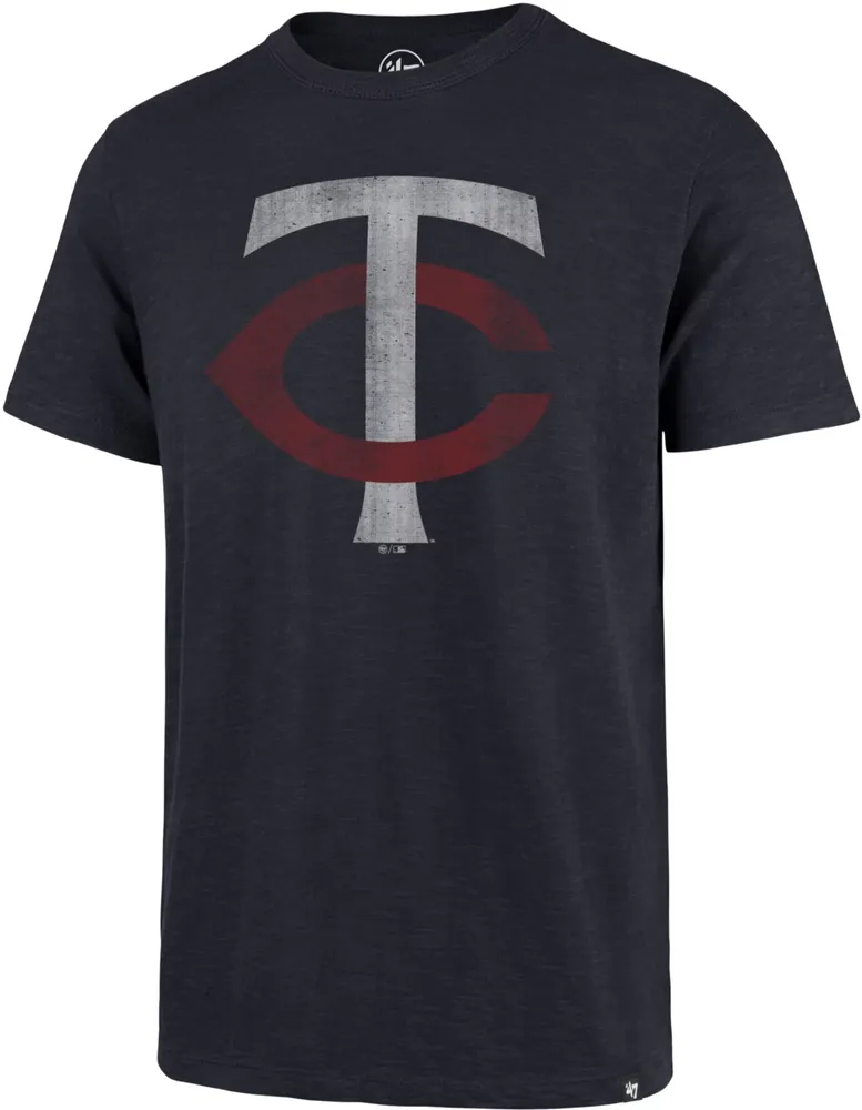 '47 Men's Minnesota Twins Navy Scrum T-Shirt