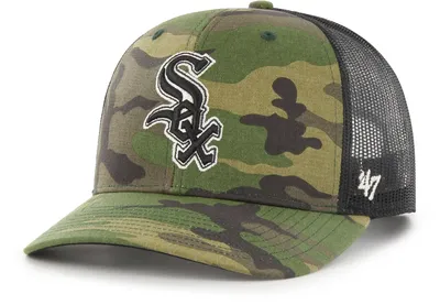 '47 Men's Chicago White Sox Camo Camo Trucker Hat