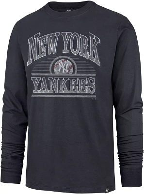 '47 Men's New York Yankees Blue Franklin Long Sleeve Shirt