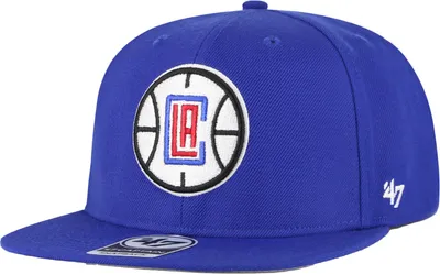 '47 Brand Adult Los Angeles Clippers No Shot Captain Snapback Hat