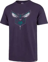 '47 Brand Men's Charlotte Hornets Purple Grit Scrum T-Shirt