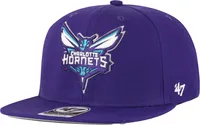 '47 Brand Adult Charlotte Hornets No Shot Captain Snapback Hat