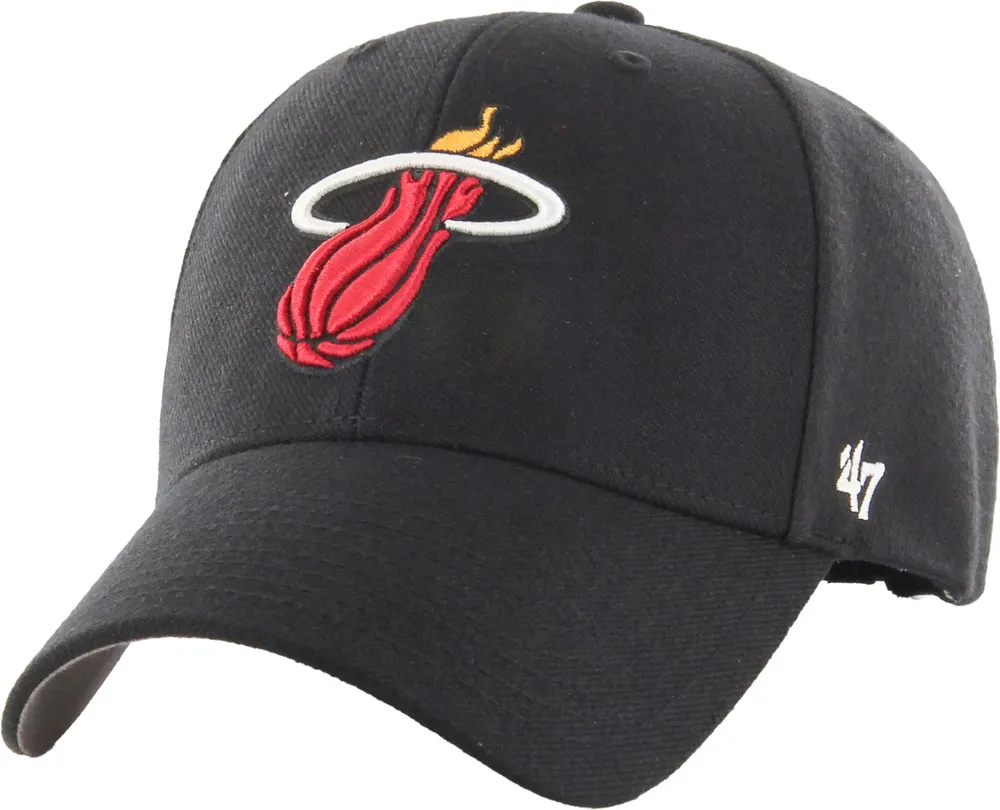 '47 Brand Adult Miami Heat Adjustable MVP Hat