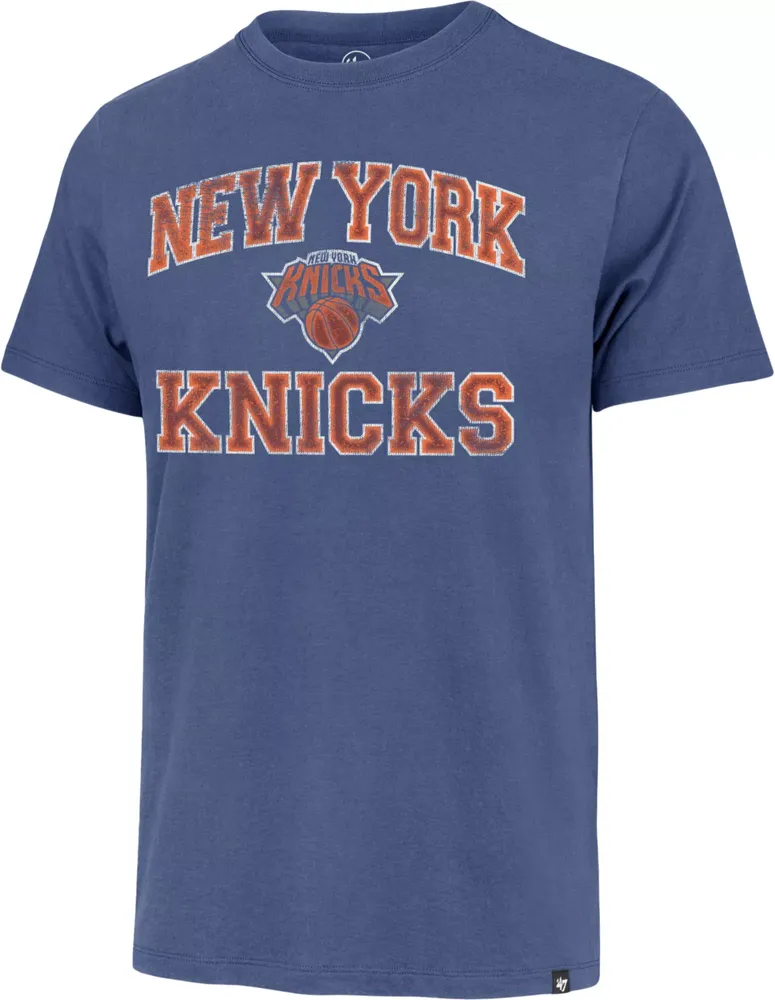 '47 Brand Men's New York Knicks Blue Union Arch T-Shirt