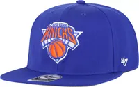 '47 Brand Adult New York Knicks No Shot Captain Snapback Hat