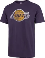 '47 Brand Men's Los Angeles Lakers Purple Grit Scrum T-Shirt