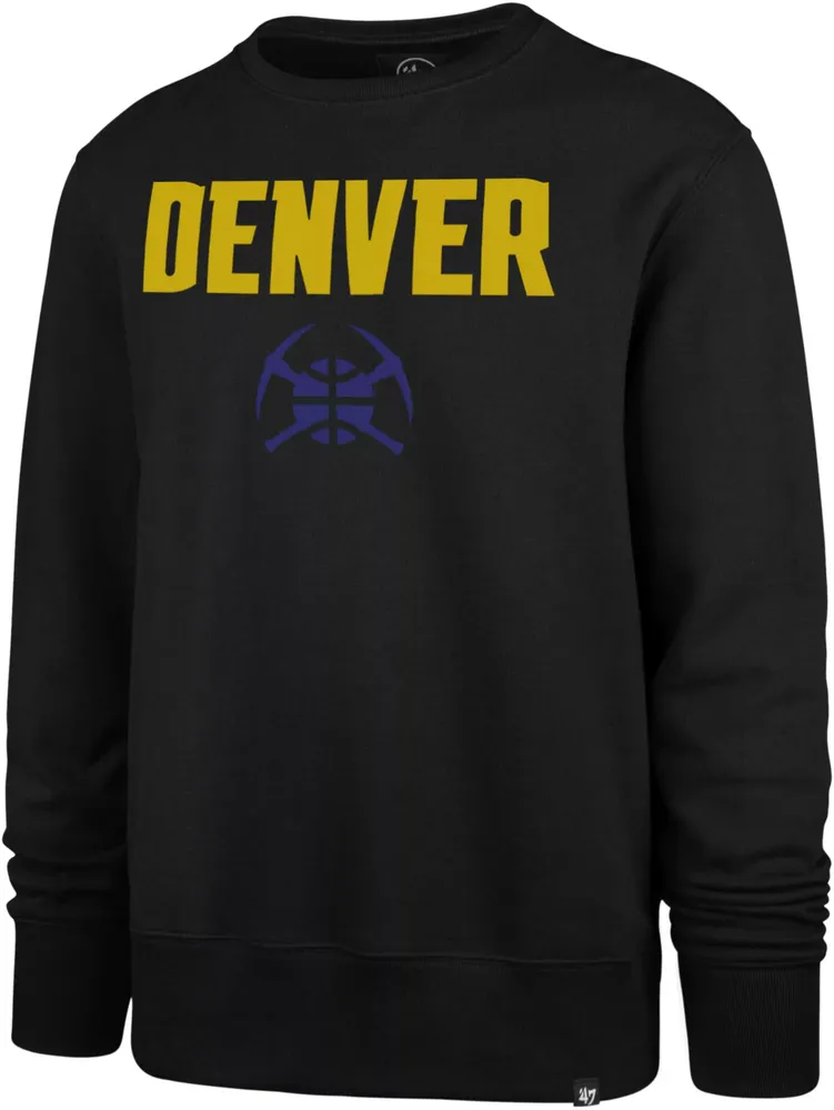 47 Brand Men's 2023-24 City Edition Denver Nuggets Crewneck Sweatshirt