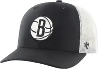 '47 Brooklyn Nets Black Trucker Hat