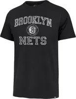 '47 Brand Men's Brooklyn Nets Black Union Arch T-Shirt