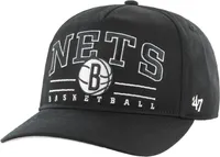 '47 Brand Adult Brooklyn Nets Black Rosco Hitch Adjustable Hat