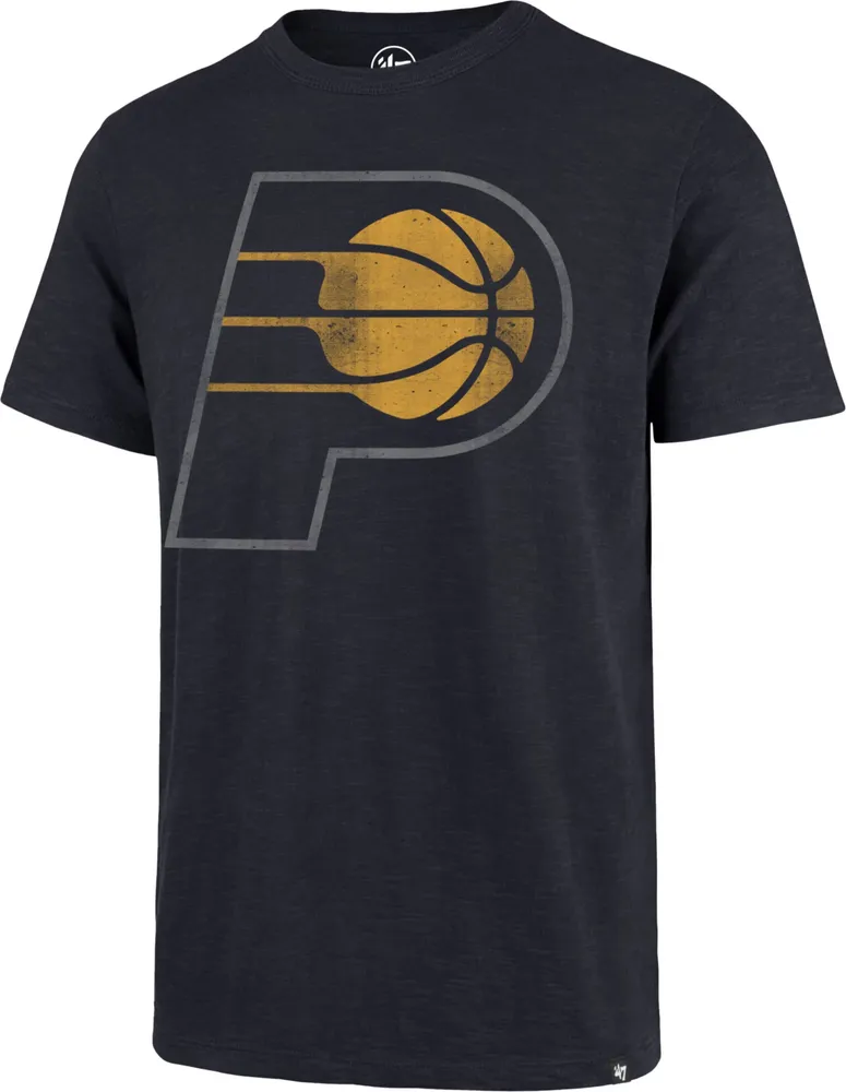 '47 Brand Men's Indiana Pacers Navy Grit Scrum T-Shirt