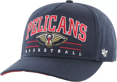 '47 Brand Adult New Orleans Pelicans Navy Rosco Hitch Adjustable Hat