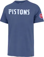 '47 Brand Men's Detroit Pistons Blue Fieldhouse T-Shirt