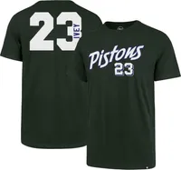 '47 Men's Detroit Pistons Green Super Rival T-Shirt