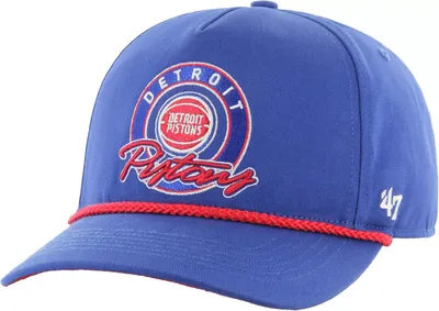 '47 Brand Adult Detroit Pistons Royal Ring Tone Hitch Adjustable Hat