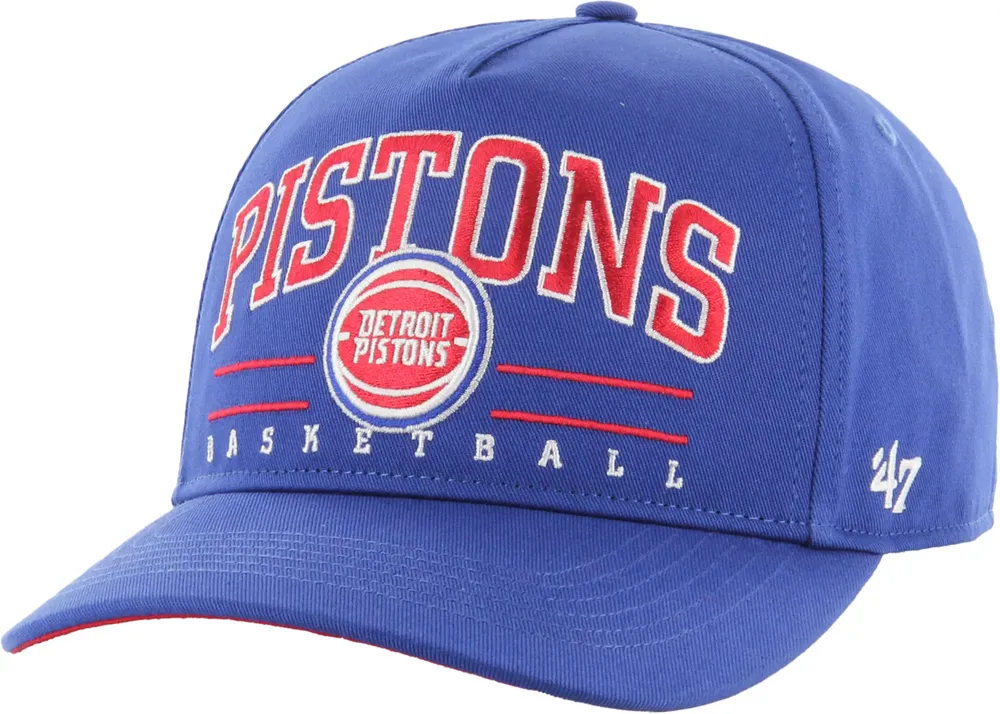 '47 Brand Adult Detroit Pistons Royal Rosco Hitch Adjustable Hat