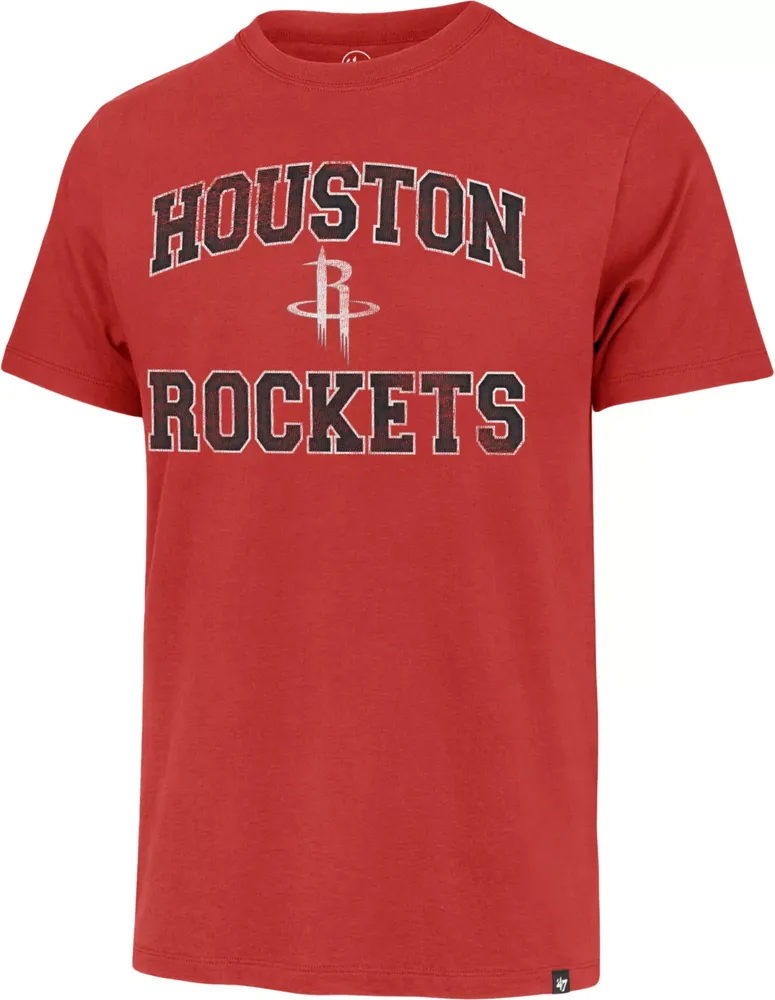 '47 Brand Men's Houston Rockets Red Union Arch T-Shirt