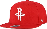 '47 Brand Adult Houston Rockets No Shot Captain Snapback Hat