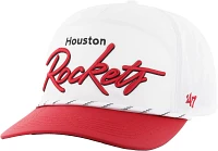 '47 Adult Houston Rockets White Chamberlin Adjustable Hitch