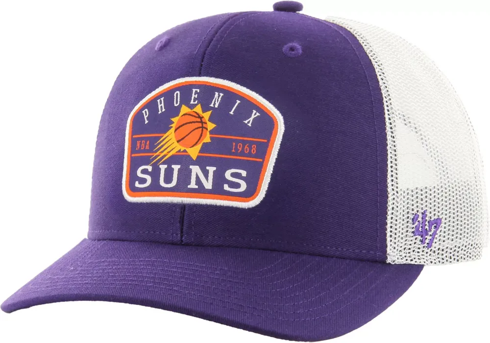 47 Brand Adult Phoenix Suns Purple Semi Trucker Adjustable Hat