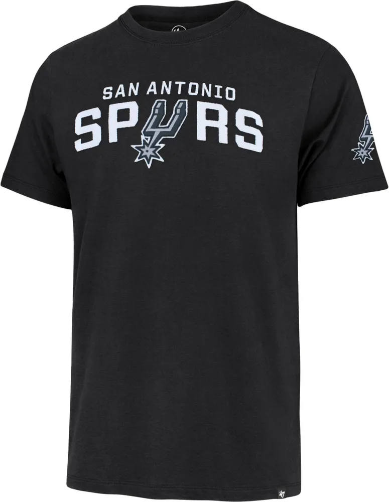 '47 Brand Men's San Antonio Spurs Black Fieldhouse T-Shirt