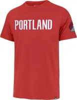 '47 Brand Men's Portland Trail Blazers Red Fieldhouse T-Shirt