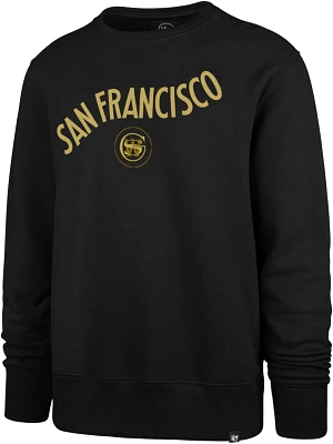 47 Brand Men's 2023-24 City Edition Golden State Warriors Crewneck Sweatshirt