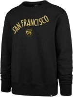 47 Brand Men's 2023-24 City Edition Golden State Warriors Crewneck Sweatshirt