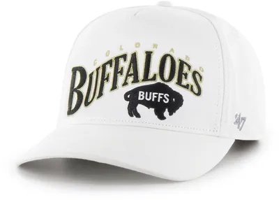 ‘47 Men's Colorado Buffaloes White Wave Hitch Adjustable Hat