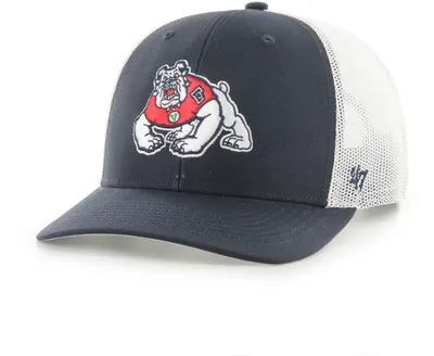 '47 Men's Fresno State Bulldogs Navy Trucker Adjustable Hat