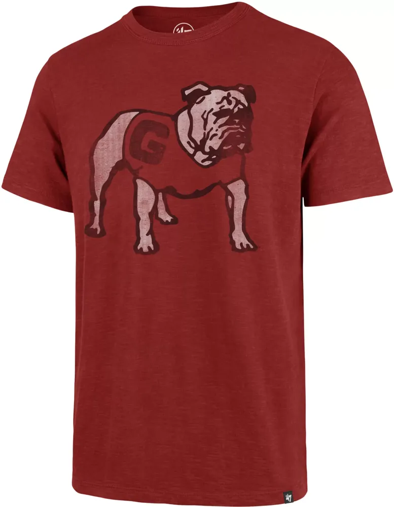 ‘47 Men's Georgia Bulldogs Red Grit Scrum T-Shirt