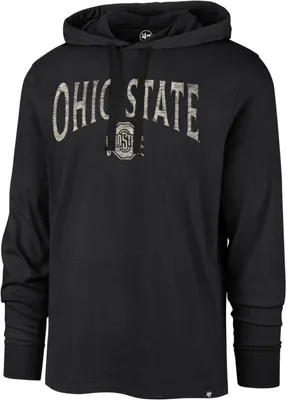 ‘47 Men's Ohio State Buckeyes Black Timepiece Pullover Hoodie