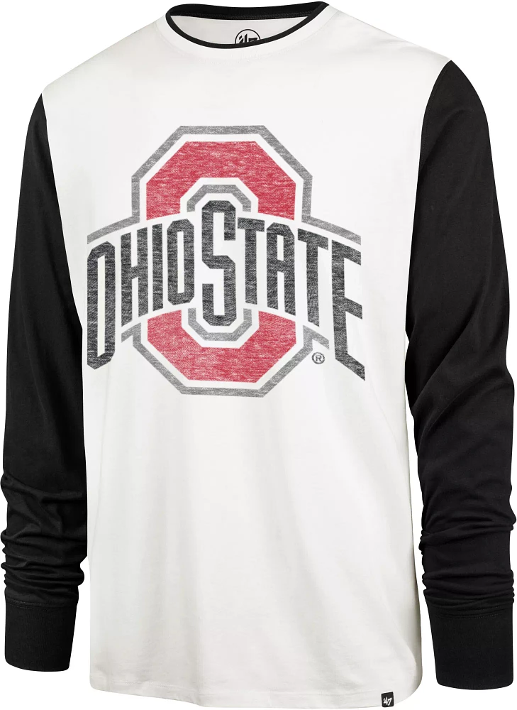 ‘47 Men's Ohio State Buckeyes Sandstone Rumford Long Sleeve T-Shirt