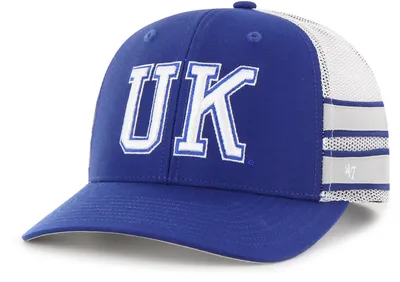 '47 Men's Kentucky Wildcats Blue Straight 8 Trucker Adjustable Hat