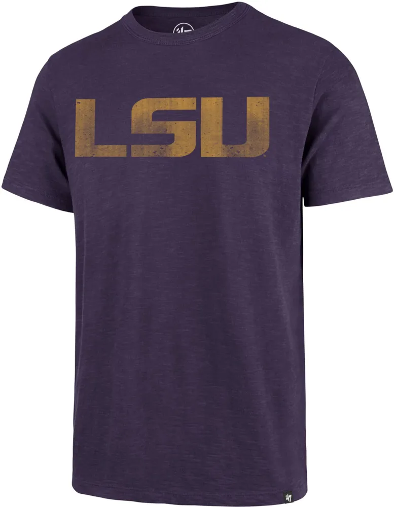 ‘47 Men's LSU Tigers Purple Grit Scrum T-Shirt