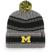 ‘47 Men's Michigan Wolverines Grey Rexford Knit Beanie