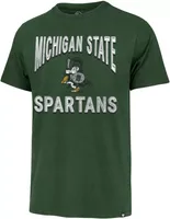 ‘47 Men's Michigan State Spartans Green Fan Out Franklin T-Shirt