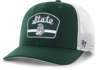 '47 Men's Michigan State Spartans Green Factor Trucker Adjustable Hat