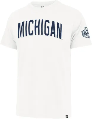 ‘47 Men's Michigan Wolverines White Namesake T-Shirt